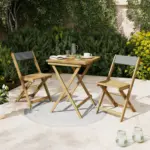 Möbelix Balkonmöbel Set Meran Akazienholz Mit Kissen