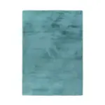 Möbelix Hochflorteppich Rabbit Türkis, 180x280 Cm