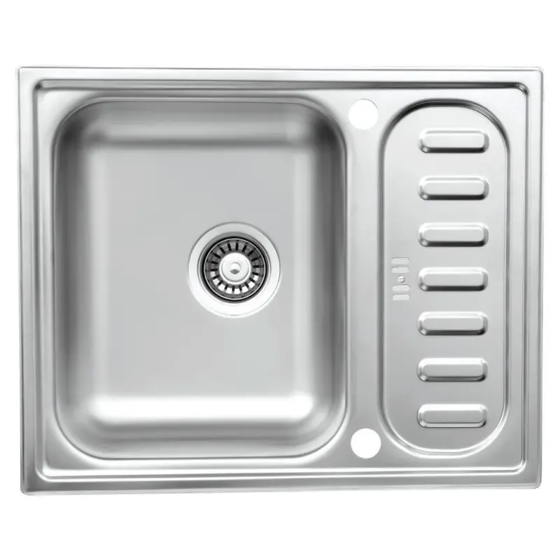 Sp&uuml;le Edelstahl 61,5x17,5 cm