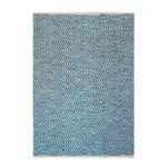 Möbelix Flachwebteppich Aperitif Blau, 80x150 cm