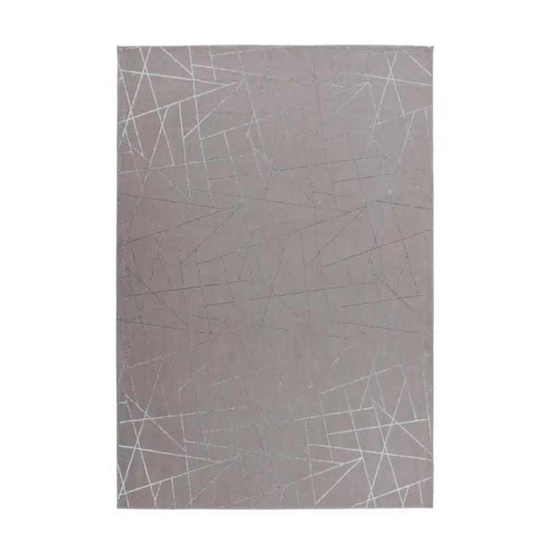 Teppich Silberfarben, Taupe Bijou 125, BxL: 80x150 cm