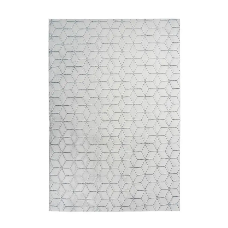 Teppich Anthrazit, Weiß Vivica 125, BxL: 80x150 cm