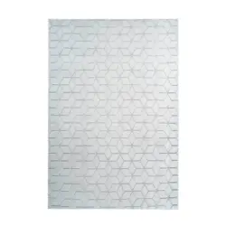 Teppich Grau, Weiß Vivica 125, BxL: 160x230 cm