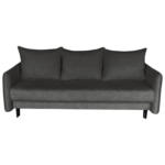 Möbelix Schlafsofa mit Bettkasten Rose Dunkelgrau B: 218 cm