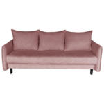 Möbelix Schlafsofa mit Bettkasten Rose Rosa B: 218 cm