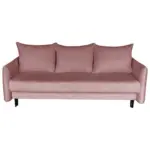 Möbelix Schlafsofa mit Bettkasten Rose Rosa B: 218 cm