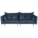 Möbelix 2-Sitzer-Sofa Sing Blau Cord B: 262 cm