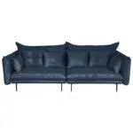 Möbelix 2-Sitzer-Sofa Sing Blau Cord B: 262 cm