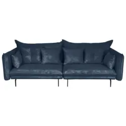 2-Sitzer-Sofa Sing Blau Cord B: 262 cm
