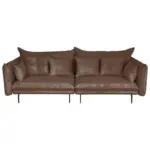 Möbelix 2-Sitzer-Sofa Sing Braun Cord B: 262 cm