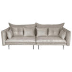 Möbelix 2-Sitzer-Sofa Sing Grau Cord B: 262 cm