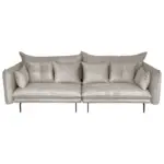 Möbelix 2-Sitzer-Sofa Sing Grau Cord B: 262 cm
