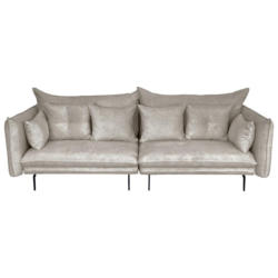 2-Sitzer-Sofa Sing Grau Cord B: 262 cm