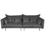 Möbelix 2-Sitzer-Sofa Sing Dunkelgrau Cord B: 262 cm