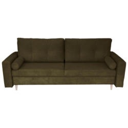 Schlafsofa mit Bettkasten Torenta Grün B: 220 cm