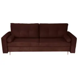Schlafsofa mit Bettkasten Torenta Rot B: 200 cm