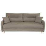 Möbelix Schlafsofa mit Bettkasten Vero Beige B: 206 cm