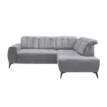 Möbelix Ecksofa Mit Usb Anschluss Sano, Hellgrau, S: 261x200 Cm