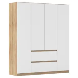 Drehtürenschrank Mainz Eichefarben B: 181 cm