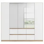 Möbelix Drehtürenschrank Mainz Eichefarben B: 226 cm