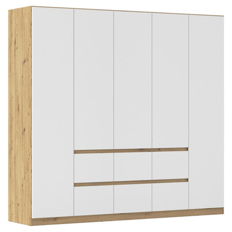 Drehtürenschrank Mainz Eiche Artisan B: 226 cm