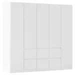 M&ouml;belix Dreht&uuml;renschrank Mainz Wei&szlig; B: 226 Cm