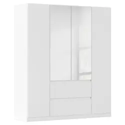 Dreht&uuml;renschrank Mainz Wei&szlig; B: 181 Cm