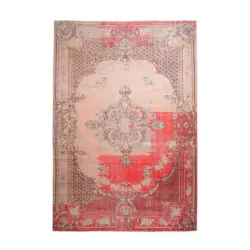 Flachwebteppich Vintage 8405 Rot, 140x200 cm