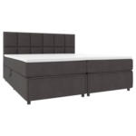 Möbelix Boxspringbett Mit Topper Garda 180x200 Cm Dunkelgrau