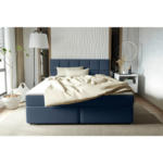 Möbelix Boxspringbett Mit Topper Garda 120x200 Cm Blau