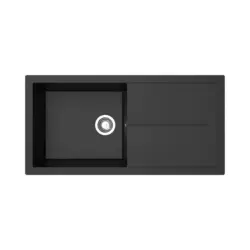 Spüle Cleveland Schwarz 100x21,4 cm