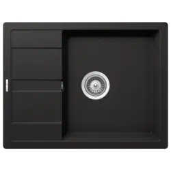 Sp&uuml;le Nashville Schwarz 65x20 cm