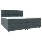 Möbelix Boxspringbett Mit Topper Garda 180x200 Cm Grau