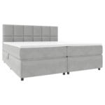 Möbelix Boxspringbett Mit Topper Garda 180x200 Cm Hellgrau