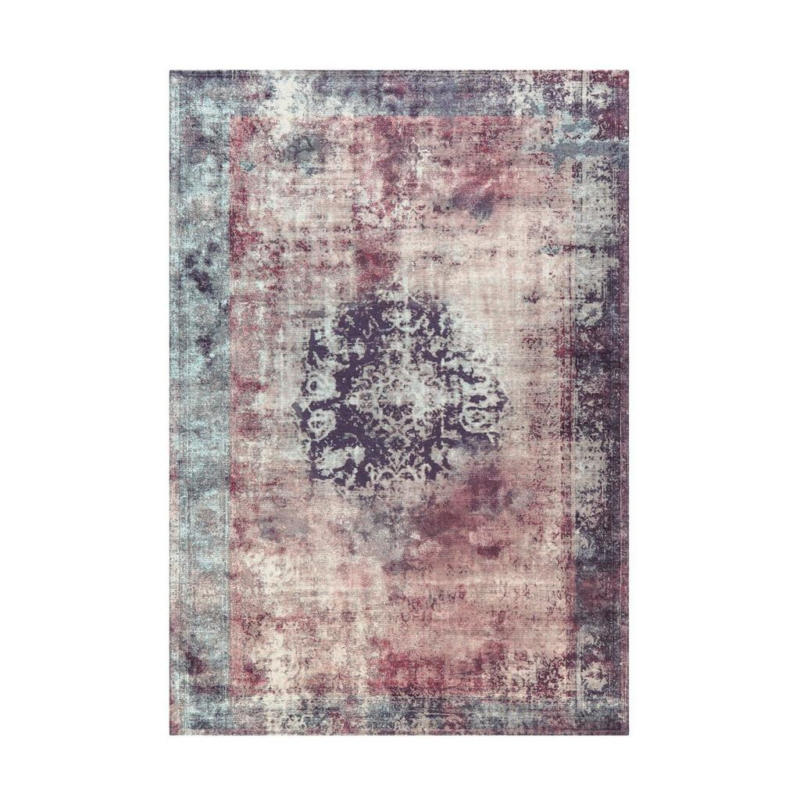 Flachwebteppich Anthrazit Vintage 8403, BxL: 140x200 cm