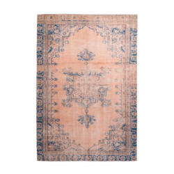 Flachwebteppich Blau Vintage 8406, BxL: 140x200 cm