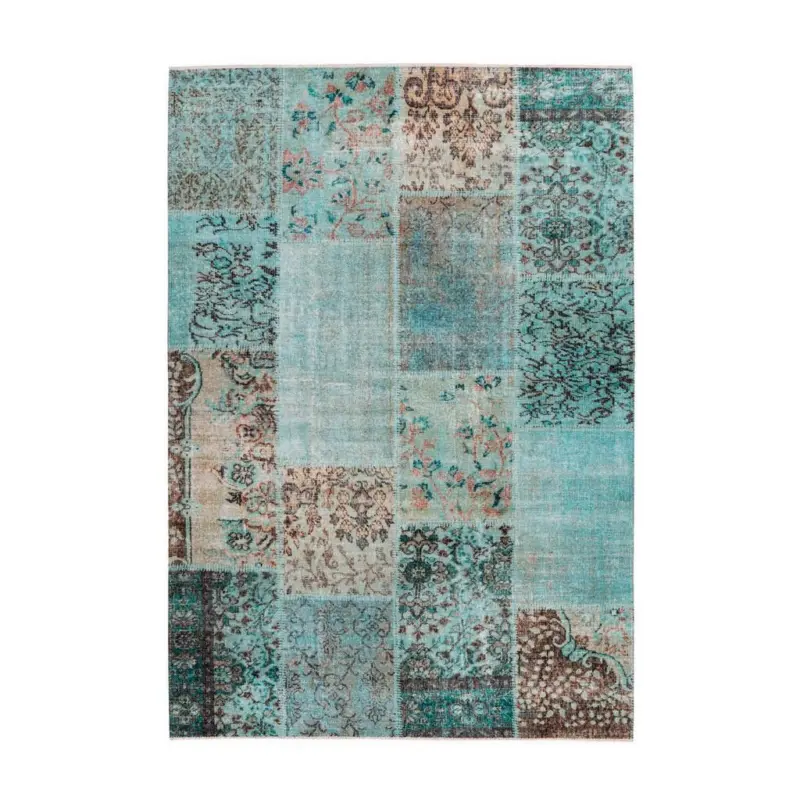 Flachwebteppich Toska 125 Grün, 80x150 Cm