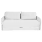 Möbelix Schlafsofa mit Bettkasten Milan Weiß B: 203 cm