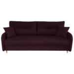 Möbelix Schlafsofa mit Bettkasten Vero Aubergine B: 206 cm