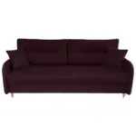 Möbelix Schlafsofa mit Bettkasten Vero Aubergine B: 206 cm