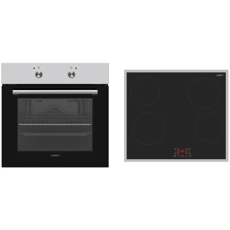 Backofenset Mit Ceran-kochfeld B: 59,5 Cm