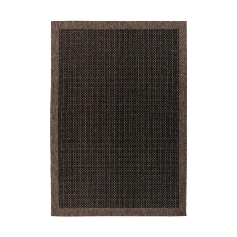 Flachwebteppich Splash 100 Anthrazit/Schwarz, 120x170 cm