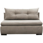Möbelix Schlafsofa mit Bettkasten Yellow B: 154 cm Cord Taupe
