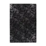 M&ouml;belix Teppich Bijou 225 Schwarz/silberfarb., 120x170cm