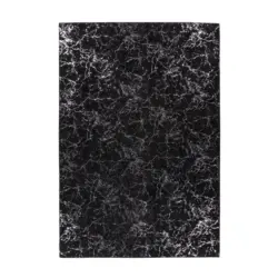 Teppich Bijou 225 Schwarz/silberfarb., 200x290cm