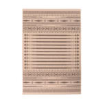 Möbelix Flachwebteppich Splash 225 Braun/Creme, 160x230 cm