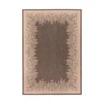 M&ouml;belix Flachwebteppich Splash 900 Braun/Creme, 200x290 cm