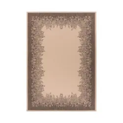 Flachwebteppich Splash 900 Braun/Creme, 120x170 cm