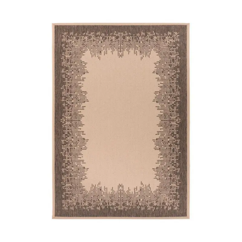 Flachwebteppich Splash 900 Braun/Creme, 120x170 cm
