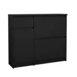 Möbelix Schuhschrank Naia Schwarz, B: 108,9 Cm